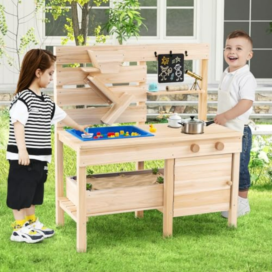 Outdoor mud kitchen for kids a – обзор и цена Kids Outdoor Sink